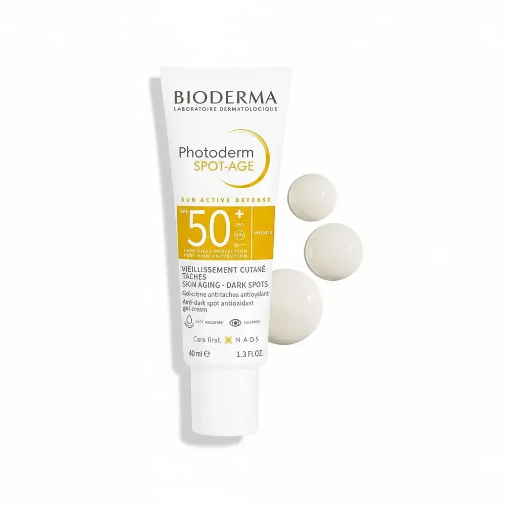 ضد آفتاب بایودرما مدل Photoderm Spot Age SPF 50+ Sunscreen For Dark Spots