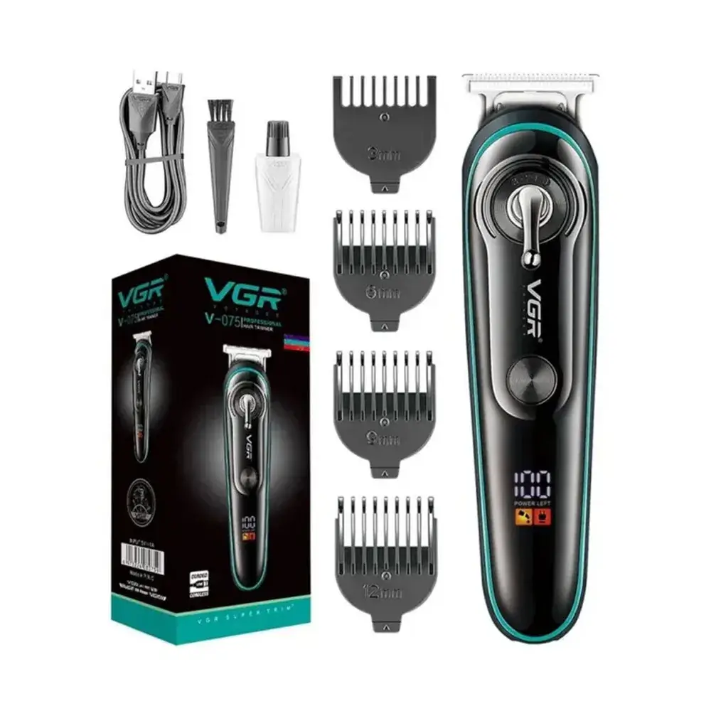 ماشین اصلاح موی سر و صورت وی جی ار مدل V-075