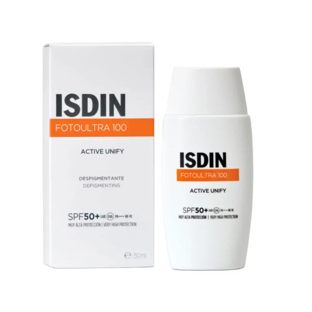 فلوئید ضد آفتاب ایزدین مدل Fotoultra 100 Active Unify SPF 50