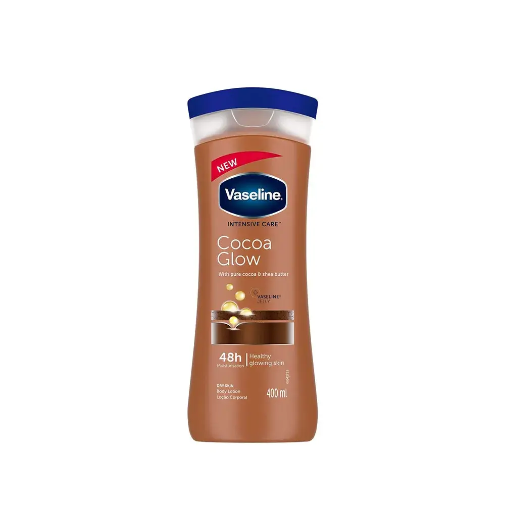 لوسیون بدن وازلین مدل Cocoa Glow